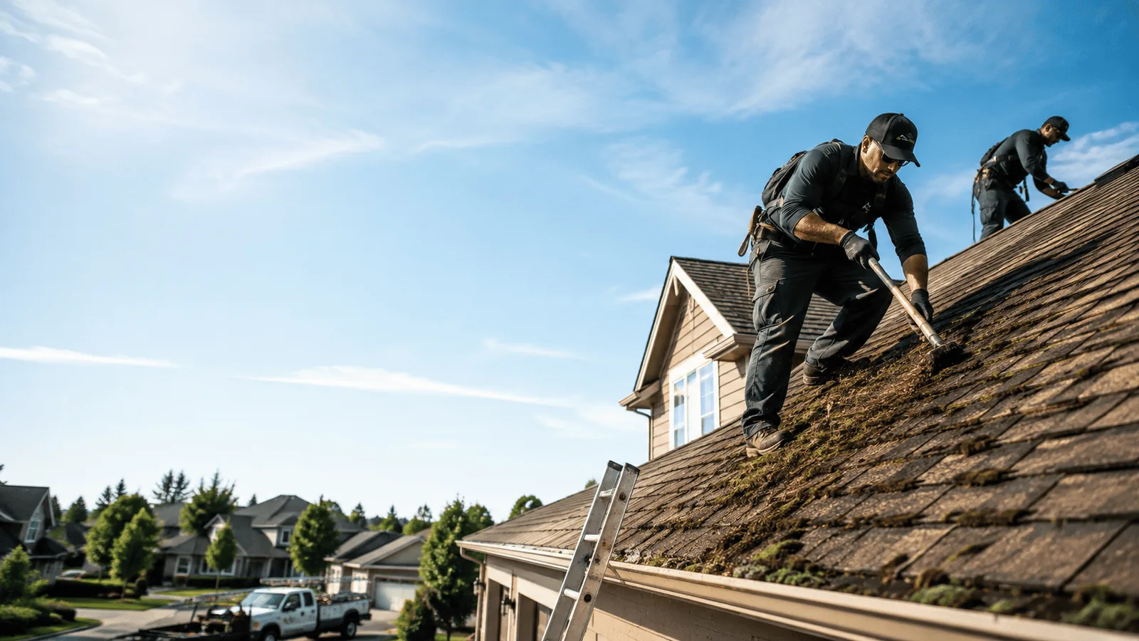 Roof Moss Removal in Millbrae, CA near me